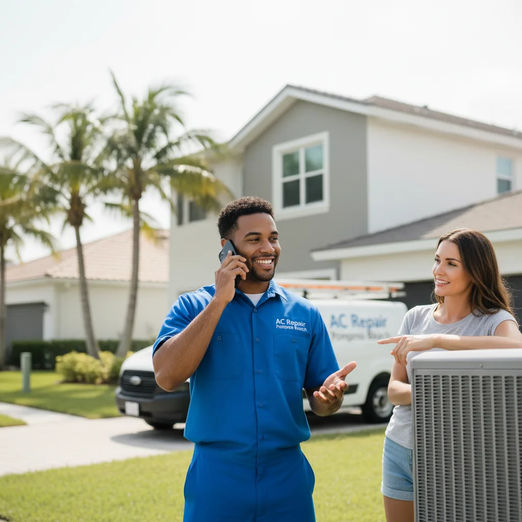 AC Repair Pompano Beach customer support in Babbitt